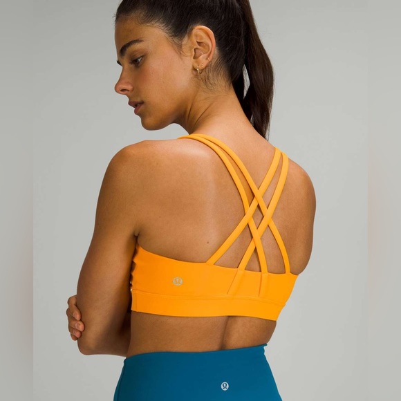 Lululemon Energy Bra Medium Support B-D Cup SZ 8 SOLD - Picture 3 of 8